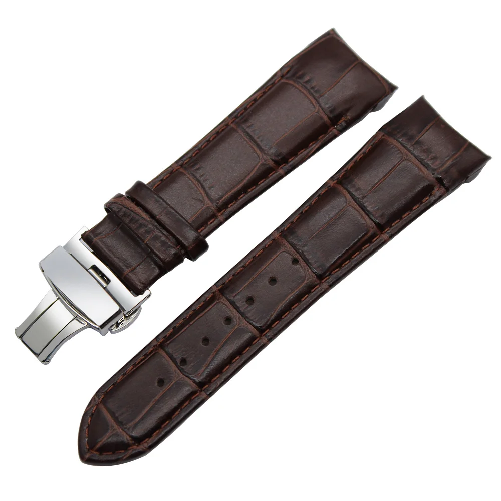 Ремешок для часов ручной работы из натуральной кожи 22 мм 23 24 мм|leather watchband|replacement