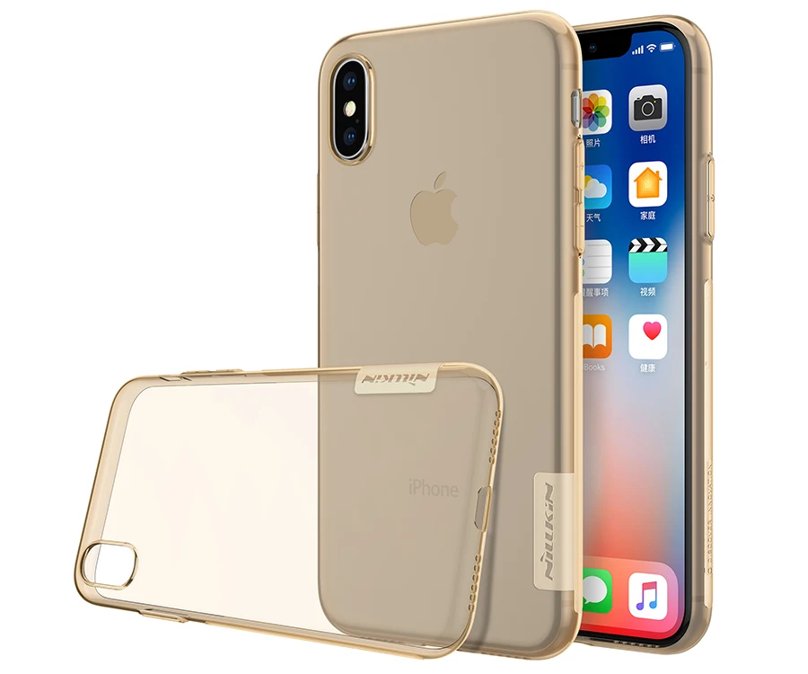 Для iPhone XS Max XR X 8 7 6 6s Plus чехол Nillkin TPU Ультратонкий чехол для телефона для iPhone XS Max XR X 8 7 6 6s Plus силиконовый чехол