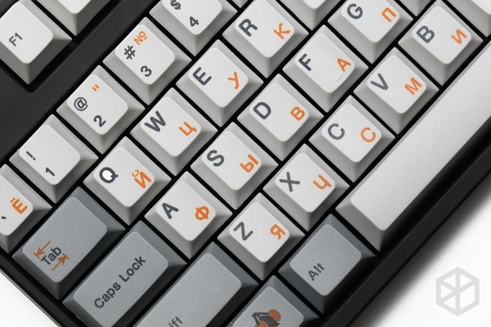 Русский корень письмо вишня профиль краситель Sub Keycap набор толстый PBT для