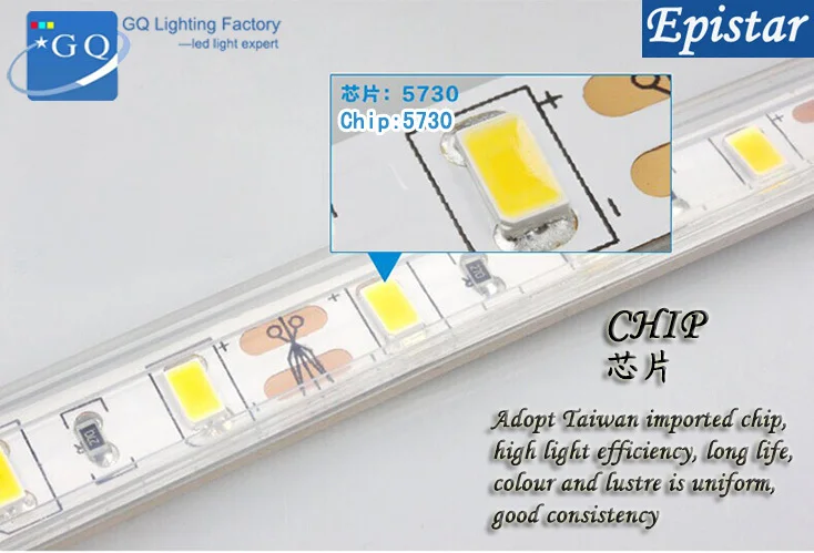 

20M 5730 220v 230v 240v decoration light (instead 3014,3528,5050 strip)