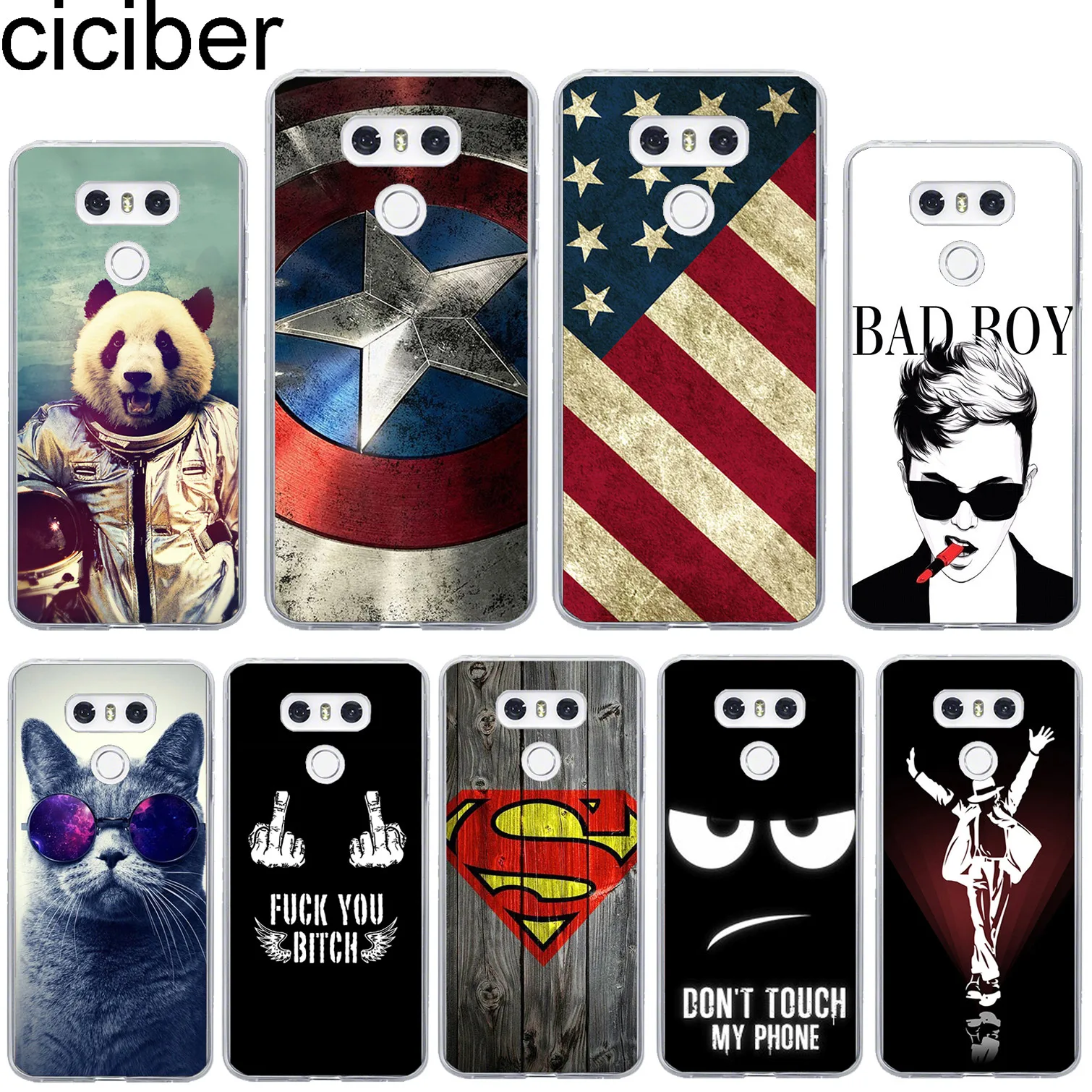 ciciber For LG G7 G6 G5 G4 V40 V35 V30 V20 THINQ Soft Silicone Phone Case Cool Panda TPU For LG K8 K10 K4 2017 2018 K9 K11 Plus ciciber For LG G7 G6 G5 G4 V40 V35 V30 V20 THINQ Soft Silicone Phone Case Cool Panda TPU For LG K8 K10 K4 2017 2018 K9 K11 Plus
