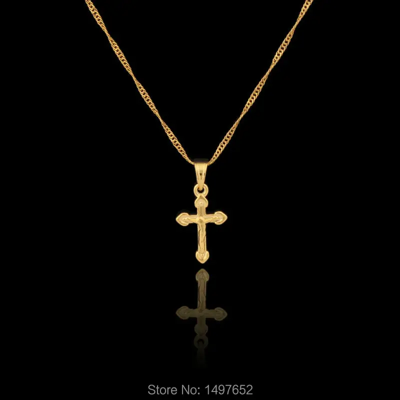Fine Jewelry Jesus Cross Pendant Men 