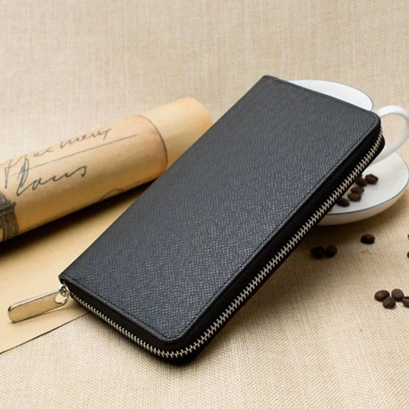 New Wallet Men Long Purse Men's Clutch Bag Zipper Business Card Holder Vintage Male Coin Purse High Quality Cross Pattern Wallet New Wallet Men Long Purse Men's Clutch Bag Zipper Business Card Holder Vintage Male Coin Purse High Quality Cross Pattern Wallet