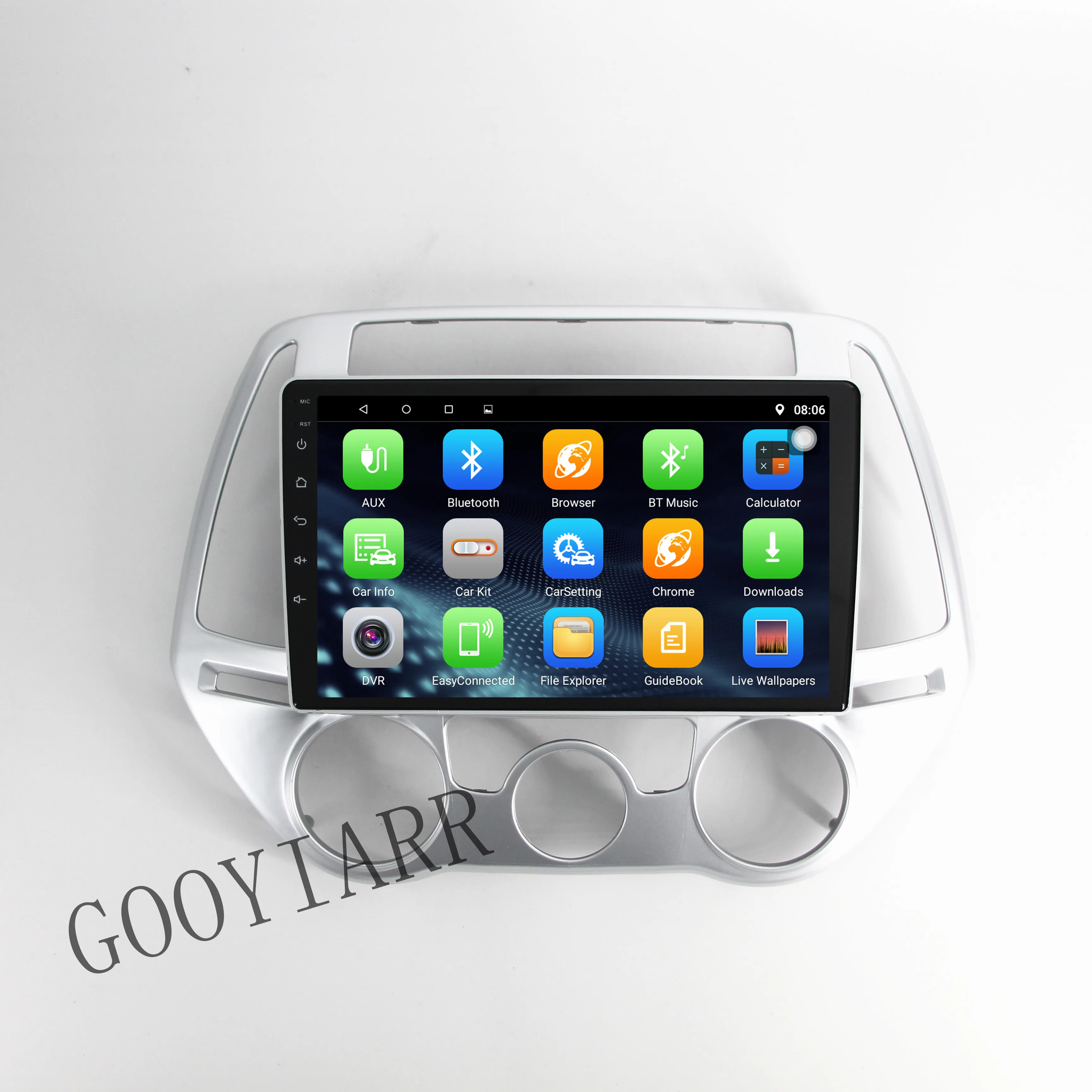 Discount 1din Android8.1 HyundaiI20 i-20 2012 2013 2014 gps navigation Multimedia Player 2G+32G Car stereo radio with FM WIFI Bluetooth 3