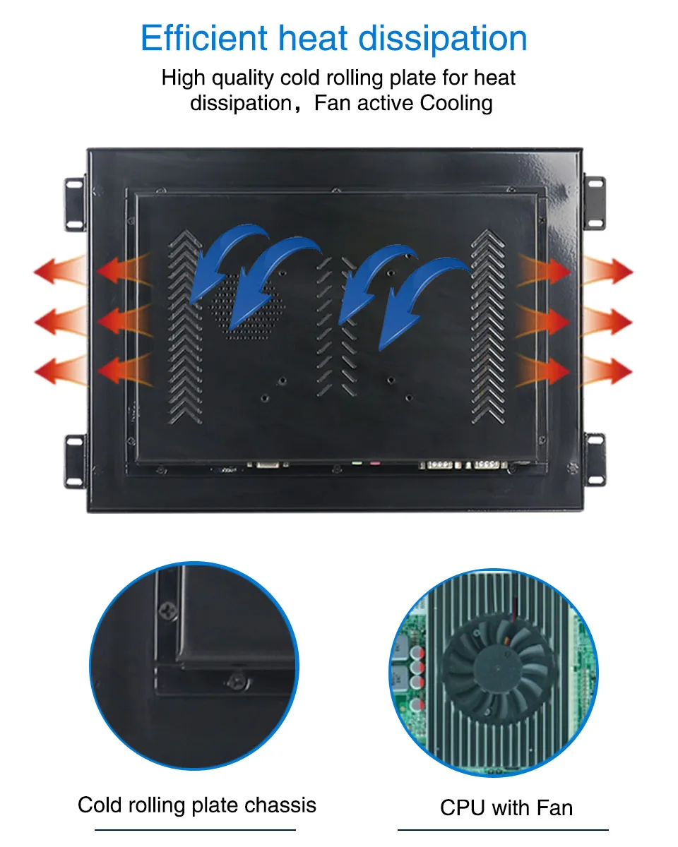 Minisys завод Core i5 4200u все в одном компьютере с 15 ''ЖК резистивный сенсорный экран панель ПК Поддержка LVDS VGA HDMI дисплей