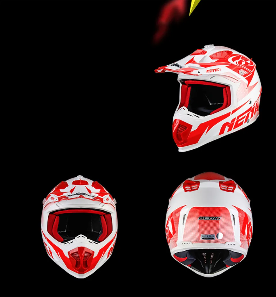 NENKI MX шлем для мотокросса по бездорожью Casco Capacete Cross горные мото горный велосипед ATV DH cask для мотоциклетных шлемов горный велосипед