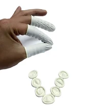 1 упак. постоянный макияж татуировки Одноразовые резиновый палец рукав татуировки принадлежности питания