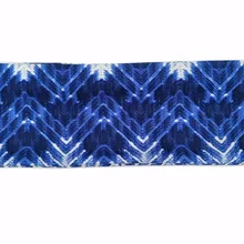 P181023 новые хороший хлопок стрейч с принтом синий и белый модные привлекательные, удобный и очаровательный плотная повязка на голову