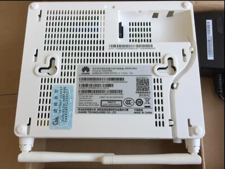 Оригинальный новый для HW HG8546M Gpon R2017 WiFi Ont onu 1GE + 3FE VOICE WIFI английская прошивка модем