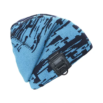 Для женщин зимние вязаные Шапки gorro шапочка для Для мужчин Для женщин шапочки маска шляпу капот Спорт на открытом воздухе Лыжный Спорт Chapeu Кепки - Цвет: Blue