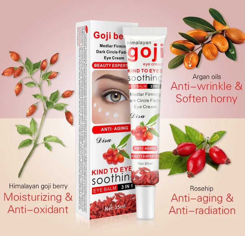 Original GOJI cream 100g facial anti aging anti wrinkle creams with GOJI eye revitalizing whitening cream Skin care Set