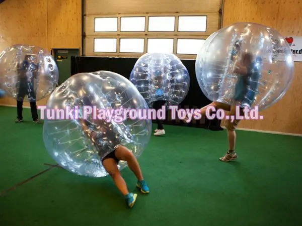 

Exciting body game 0.8mm TPU/PVC soccer bubble, bubble football, bumper ball