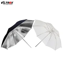 Viltrox 83 см 3" прозрачный белый/серебристый мягкий Зонт софтбокс Speedlite отражатель для вспышки света Стенд кронштейн