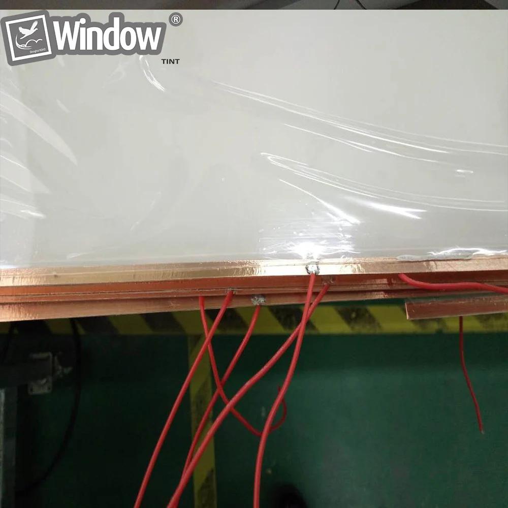 Смарт пленка А4 белый образец Светильники для окон питания|window tint|window film tintingsmart tint
