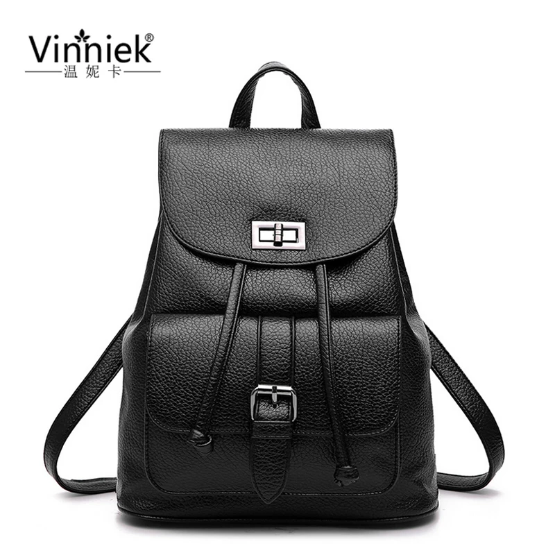 Vinniek Women Backpack 2017 Preppy Style School Bag For Teenage Girls