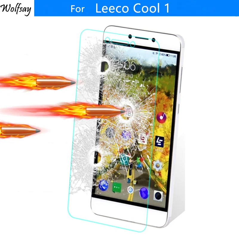 2PCS закаленное стекло Leeco Прохладный 1 Screen Protector для LeRee Le 3 Стекло Anti Explosion пленка