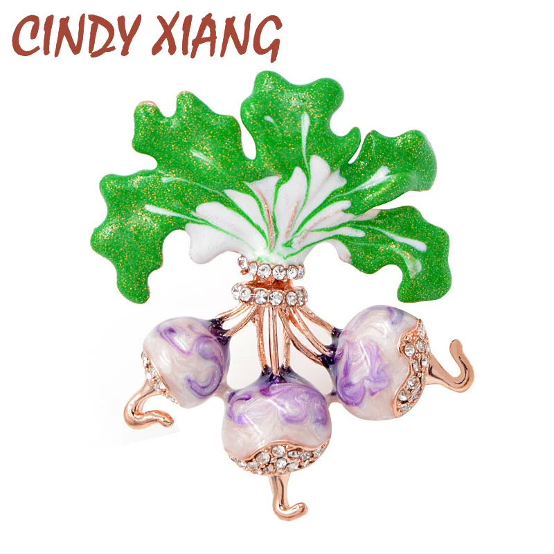 Новинка 2017 милая эмалированная Женская Стразы CINDY XIANG инкрустированная
