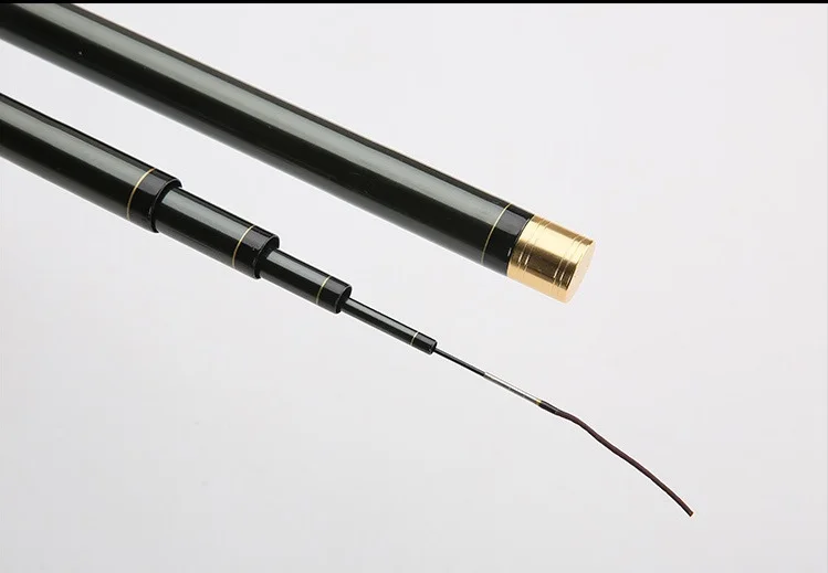 NEW 2.7m-6.3m Multifunction Spinning Rod carbon fishing fish pole telescopic Travel fishing rod ultrashort Fishing Tackle