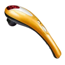 Dolphin Massage Heads LED Infrared Electric Cervical Vertebra Massage Electric Beating Full Body Massage Stress Release 
