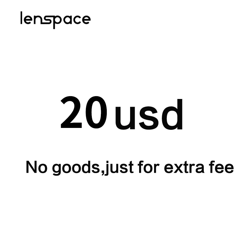 

This can't be order alone,Customized Prescription Lenses Extra Cost Use Only If you place orders alone, we will not shipment