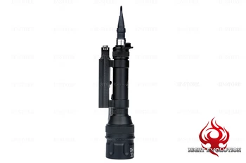 

Night-Evolution led light NE 04015 M620V bright tactical flashlight / torch / black sand color