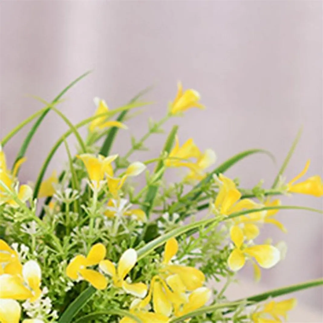 Yellow Artificial Flowers Bouquet for Home Decoration/Wedding Decor 1