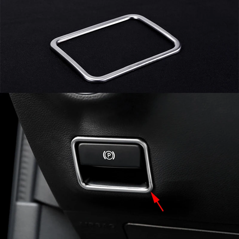 Electronic Handbrake Button Dec Cover Trim For Mercedes Benz B Class 12