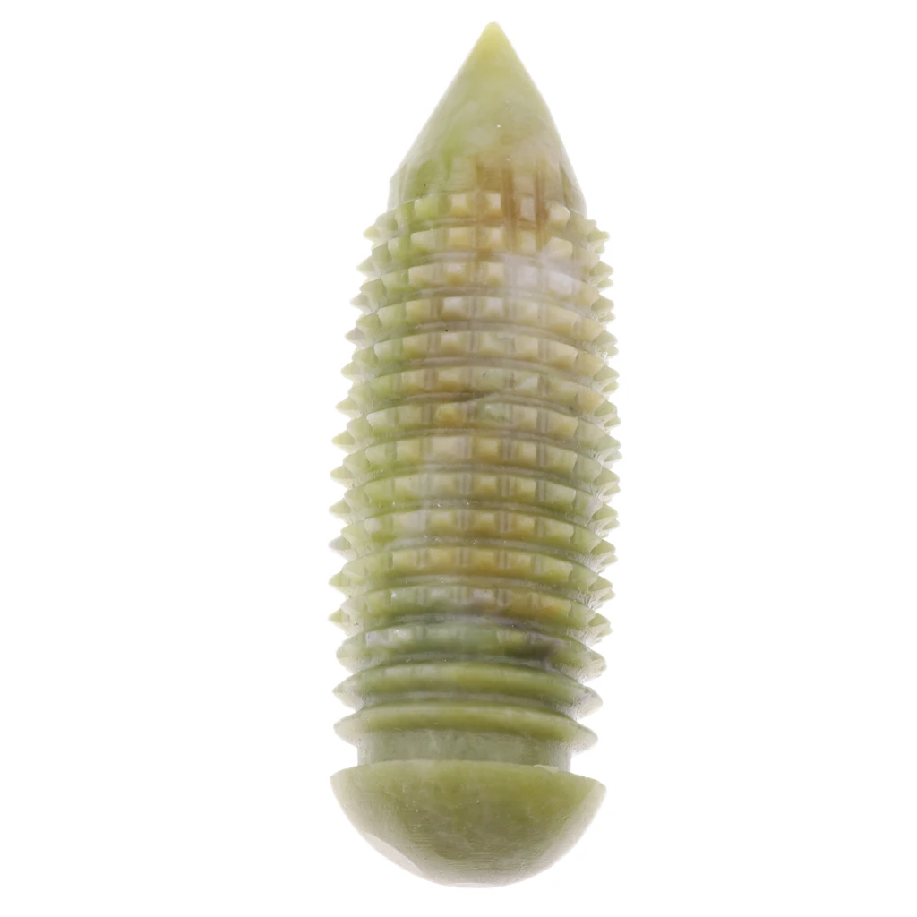 Traditional Natural Jade Stone Palm Leg Arm Trigger Point Massage Ball Stick for Muscle Pain Soreness Relief