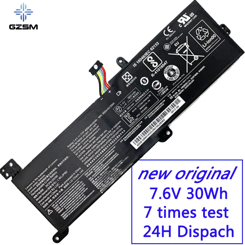 Аккумулятор GZSM L16L2PB2 для ноутбука Lenovo 5000 5000-15 аккумулятор L16S2PB2 L16C2PB2 2ICP6/55/90 |