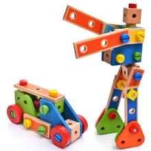 WYNLZQ Деревянный Детский интеллект многофункциональные винты комбинированное обучение маленьких детей игрушки ручной работы подарки на день рождения семья