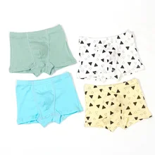 2 шт./партия, трусики для малышей Детские хлопковые трусы-боксеры с принтом, трусы, новинка года, модное Брендовое нижнее белье высокого качества для мальчиков от 2 до 7 лет