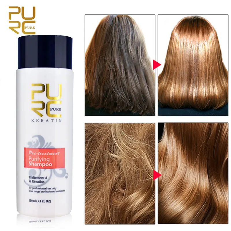 

PURC Purifying Shampoo Natural 100ml Hair Growth Product Anti Hair Loss Liquid Shiny Hair Care Product Hair Growth Liquid Salon