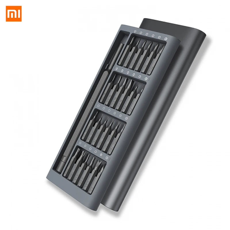 Оригинальный Набор прецизионных отверток Xiaomi Mijia Wiha 24 в 1 60HRC магнитные биты
