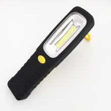 LED Night Light Flashlight LED Torch Lantern Work Light Portable LED Lights Camping Bicycle Lamp with Built-in Magnet Hook