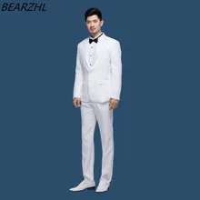 Свадебные tudedos для мужчин костюм белые мужские костюмы одежда жениха