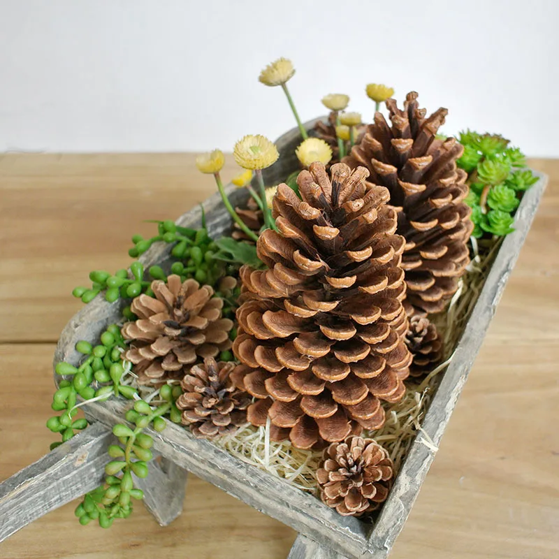 12 15cm Home Decor Big Hanging Balls Pine Cones Party Decoration Ornament for Supplies|Кулоны и подвески| |