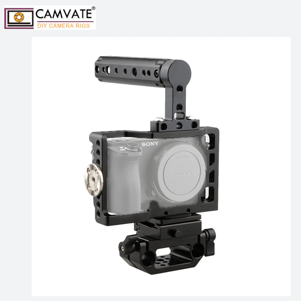 Клетка для камеры CAMVATE с быстроразъемной пластиной ARCA A6500 C1832|Аксессуары