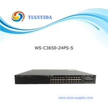 WS-C3650-24PS-S катализатор 3650 24 порта PoE 4x1G гигабитный коммутатор 24 порта