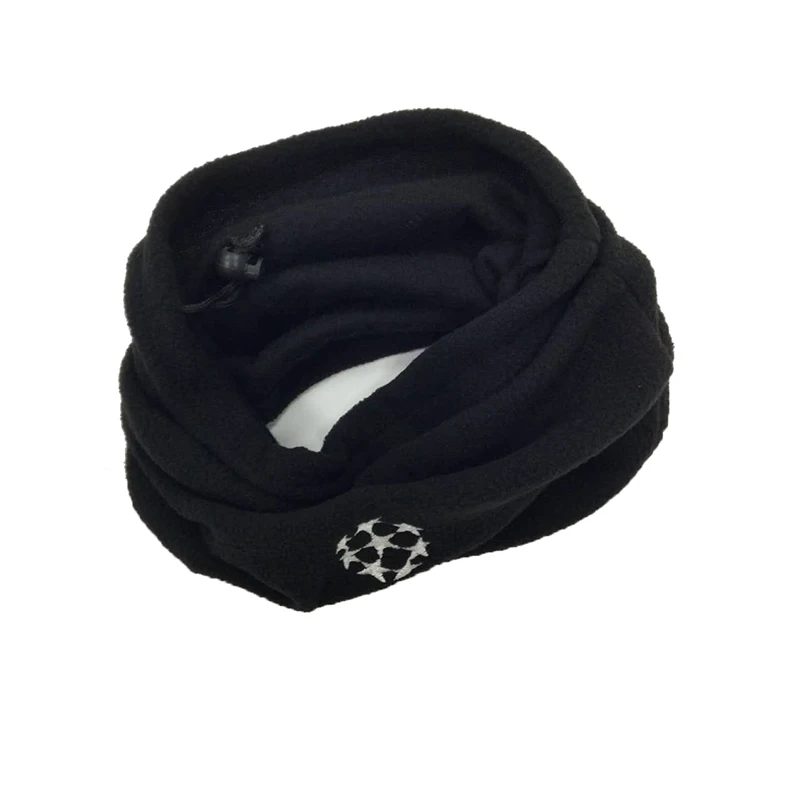 Dual-use Scarf Football Neckerchief Soccer Scarf Outdoor Sports Windproof Multifunctional Fleece Warm Hat 