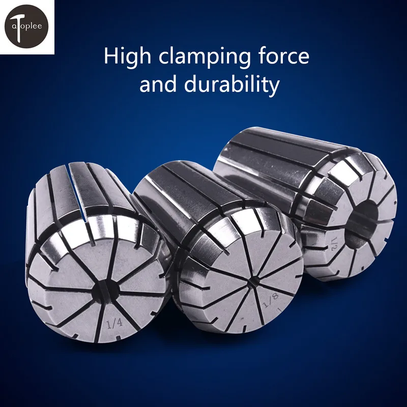 

1Pc CNC ER32 1/4" 1/8" 1/2'' Precision Collet 65MN Spring Steel Collet Chuck Tool For CNC Chuck Milling Lathe Drilling Machine