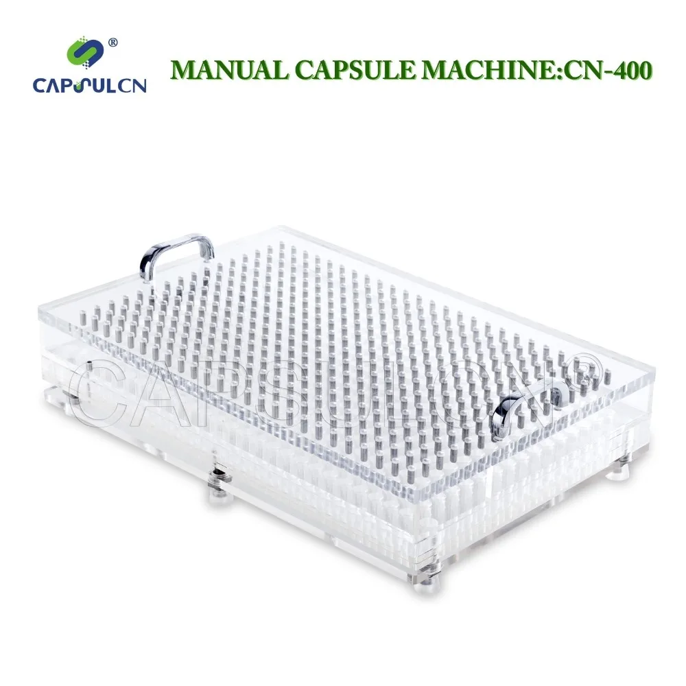 

Easy Clean CN-400CL size 2 capsule filler /capsule filling machine with perfect precision, suitable for separated capsule