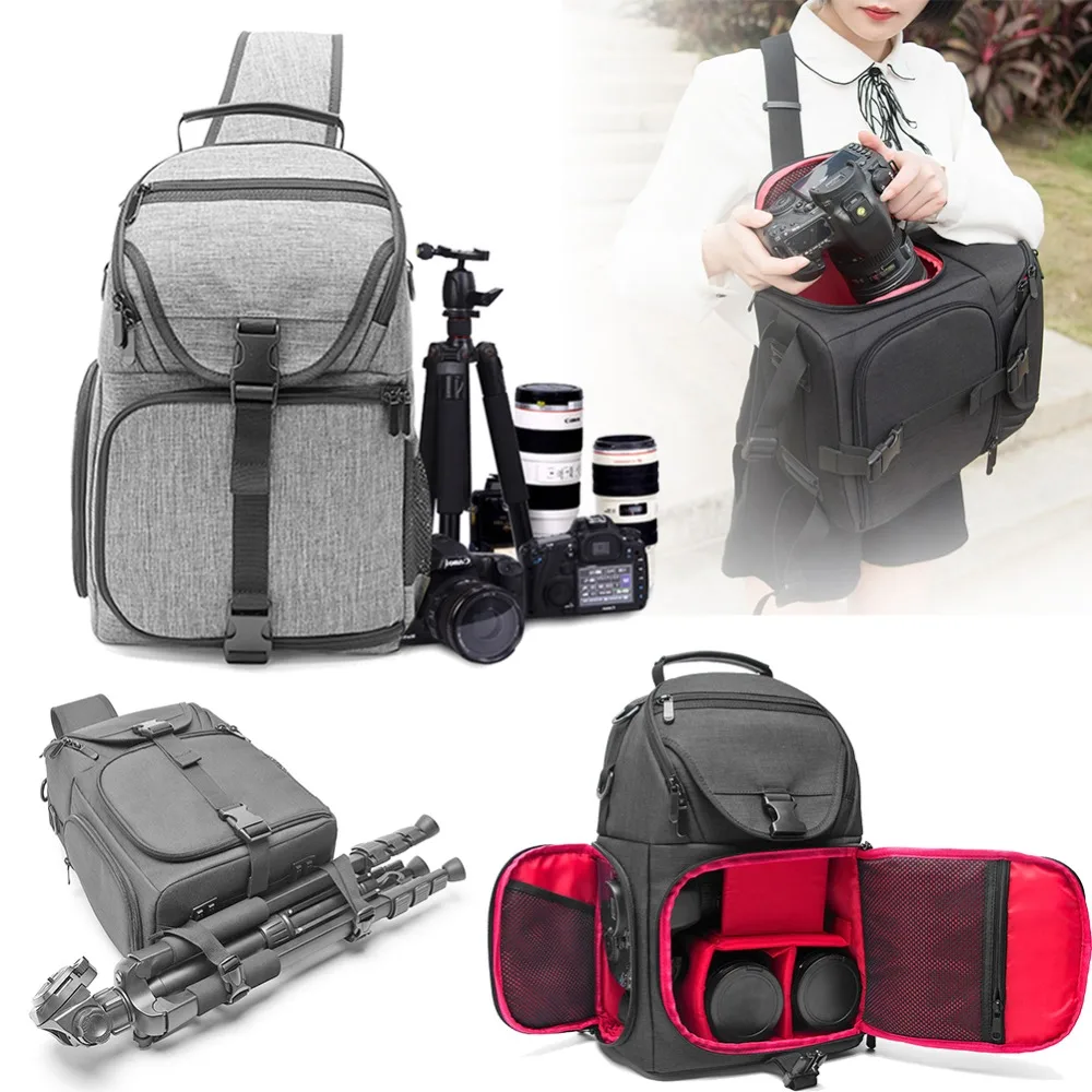 

Waterproof Multi-functional Camera Bag Video Digital DSLR Bag Waterproof Outdoor Camera Photo Backpack Case for Nikon/ for Canon