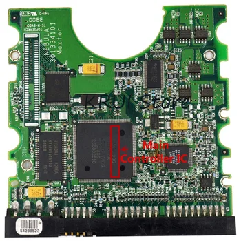 

free shipping HDD PCB LOGIC BOARD NUMBER:301334101 /MAIN CONTROLLER IC: 040101900