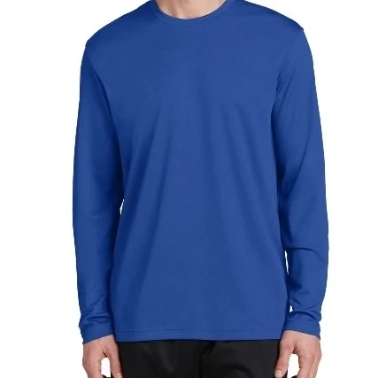 Sport-Tek ST340LS PosiCharge Racer Mesh Long Sleeve Tee True Royal Blue - Medium (1)