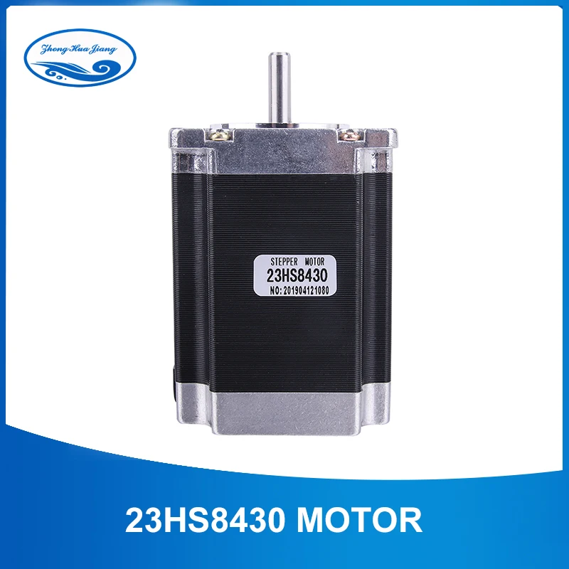 Nema 23 Stepper Motor 2 phase 4-Leads 270 Oz-in//180Ncm 76mm 23HS8430 3D Printer