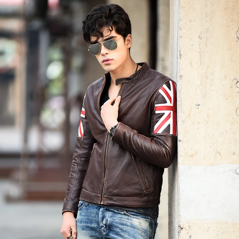 Excellent HARLEY DAMSON Vintage Brown American Biker