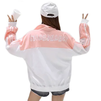 

Summer thin section jacket coat 2019 Spring jacket Women Sun Protection Windbreaker Ultra Light Thin Women jacket Clothing