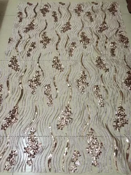 

On sle French Net Lace Fabric Good Quality African Lace Fabric For Dress Free Shipping With sequins