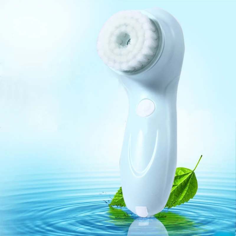 3 in 1 Electric Rotating Facial Cleansing Brush USB Rechargeable Skin Care Tool Beauty