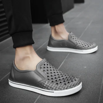 

Man Zapatos Mujer Walking Shoes Sneaker loafer Hole Shoes Summer LIGHT WEIGHT River Shoes for Man